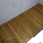 Duş & Banyo Zeminleri için Ahşap Izgara teak shower deck