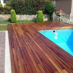 Iroko Deck Havuz Kenarı Zemin Döşeme İstanbul 150x150