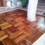 Ahşap Karo Deck Teak karo deck