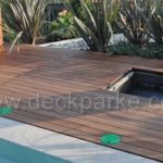 Havuz Kenarı Ahşap Deck İpe Ağacı 150x150