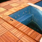 Ahşap Karo Deck Havuz Kenarı İroko Karo Deck 150x150