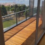 Balkon Zemin Ahşap Kaplama balkon teras ahşap rulo deck