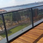 Balkon Zemin Ahşap Kaplama teras balkon zemini ahşap rulo deck ızgara teak ağacı